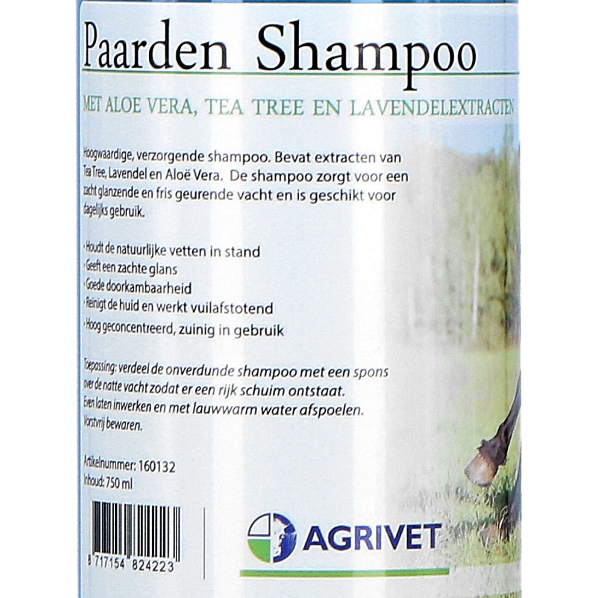 Agrivet Shampooing pour Cheval Aloe Vera