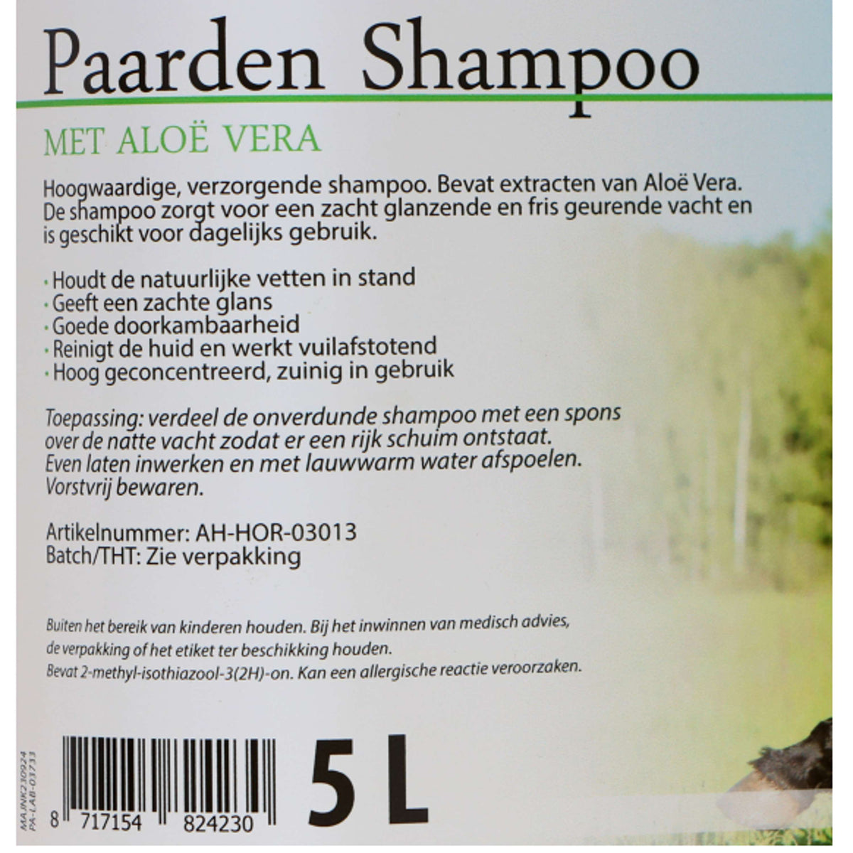 Agrivet Shampooing pour Cheval