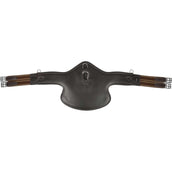 HORKA Sangle avec Protection de Ventre Cuir Marron/Argent