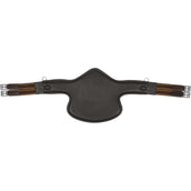 HORKA Sangle avec Protection de Ventre Cuir Marron/Argent