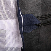 HORKA Couverture Anti-Mouches Mesh Fixe Cou Blanc