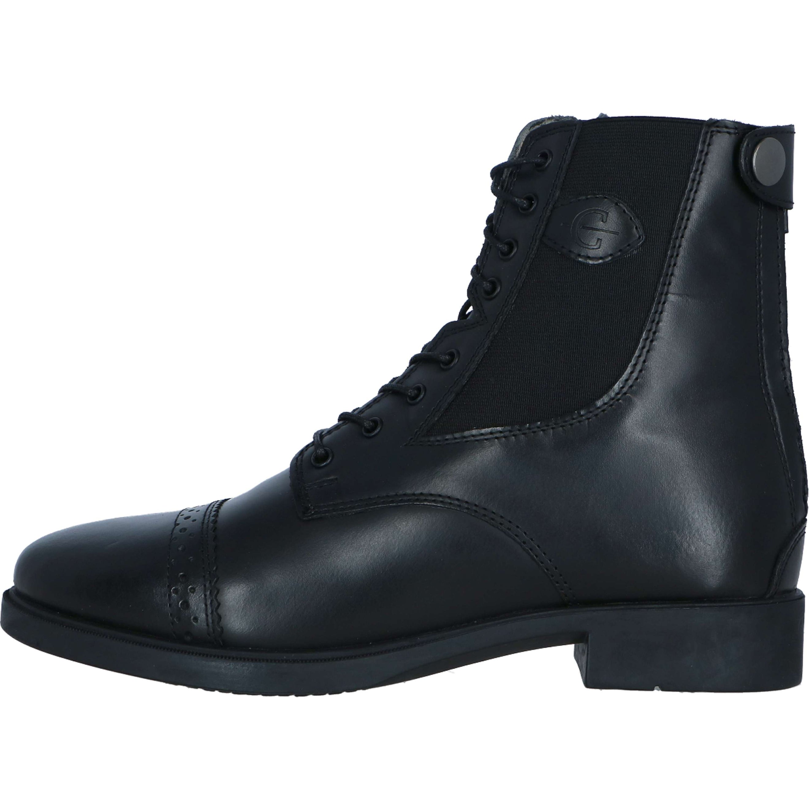 Kerbl Jodhpurs Monaco Lacets Lisse Cuir Noir Kerbl Jodhpurs Monaco Lacets Lisse Cuir Noir