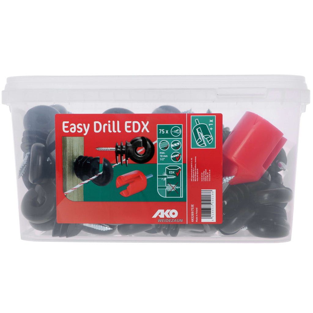 Ako Isolateur Anneau Easy Drill avec Mors à Visser 75 Pièces