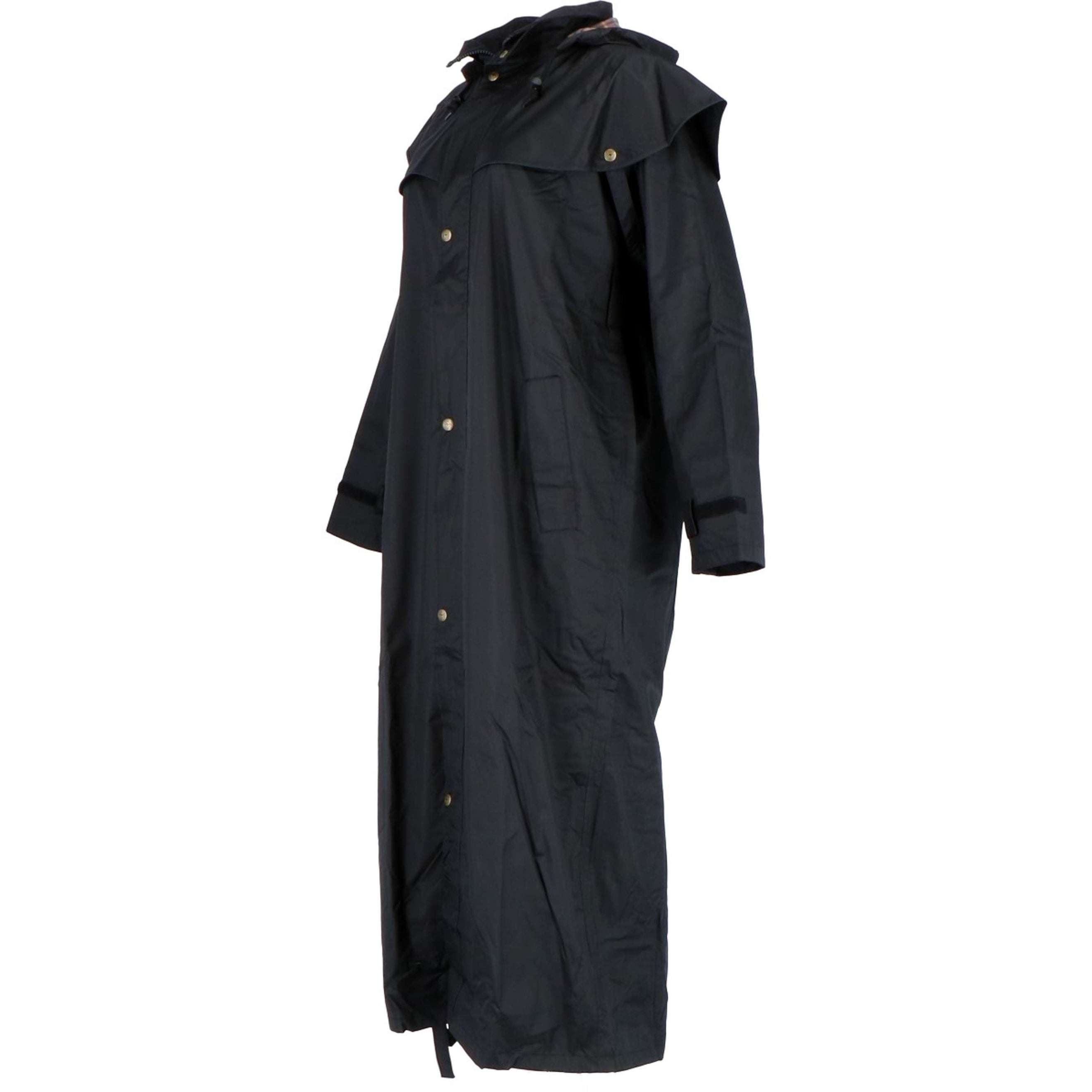 Scippis Black Roo Manteau Stockman Regen Cowboy Noir Scippis Black Roo Manteau Stockman Regen Cowboy Noir