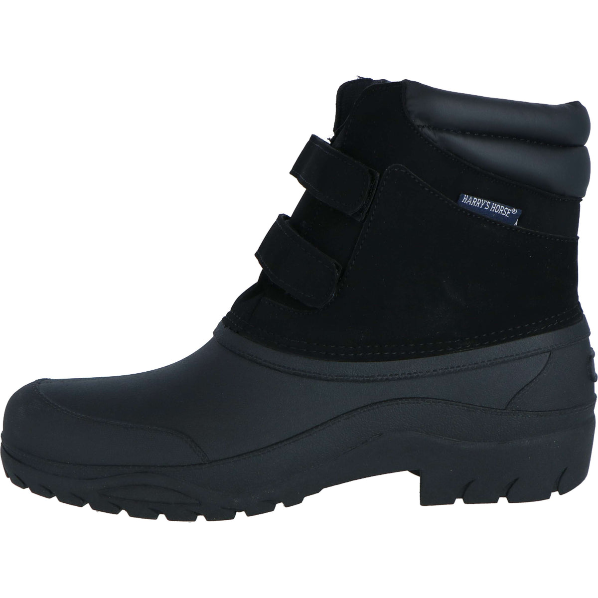 Harry's Horse Chaussure d'Écurie Flock Noir