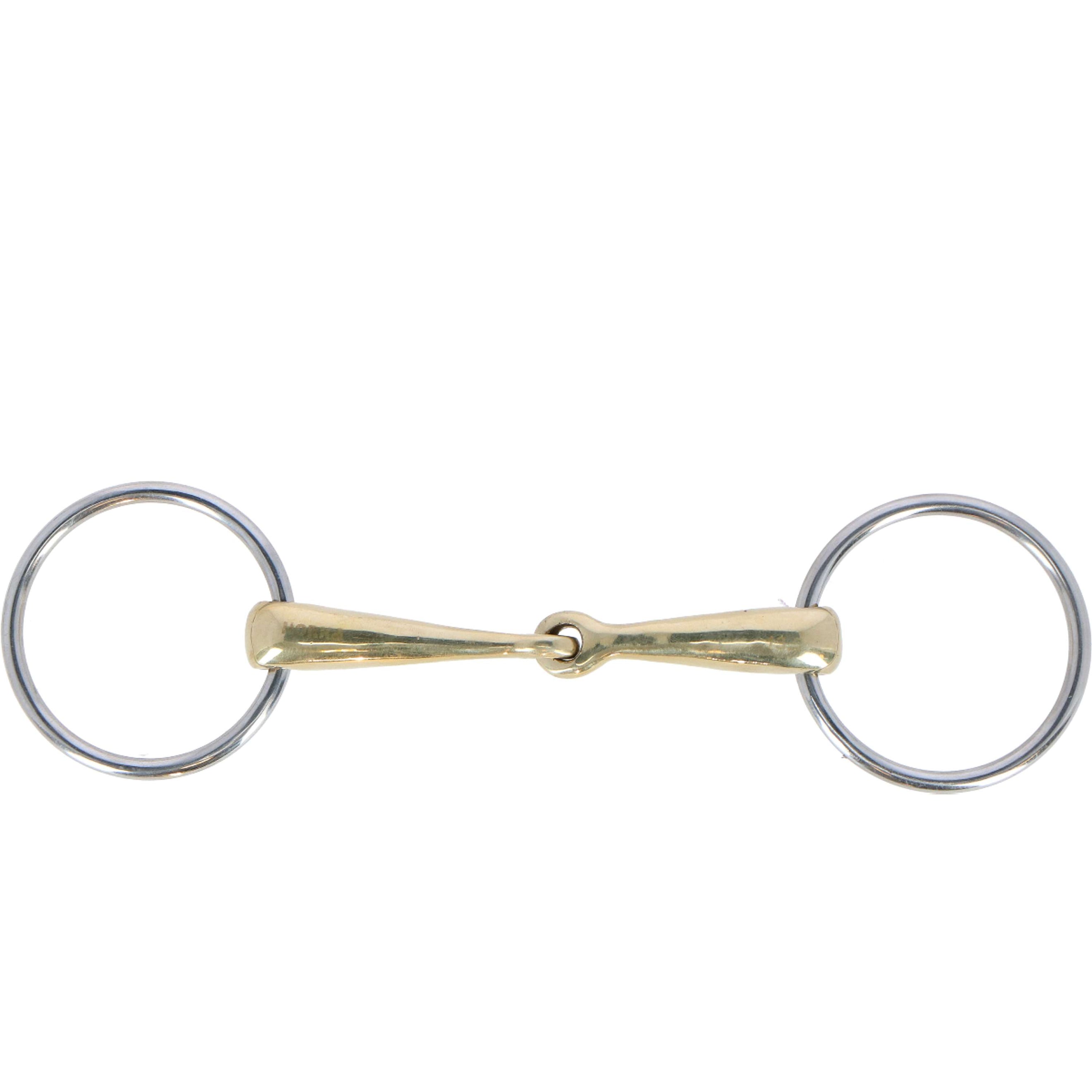 HORKA Mors de Filet Brisure 18mm Latation doré