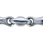 HORKA Mors à Olive Double Brisure Acier Inoxydable 18mm Acier inoxydable