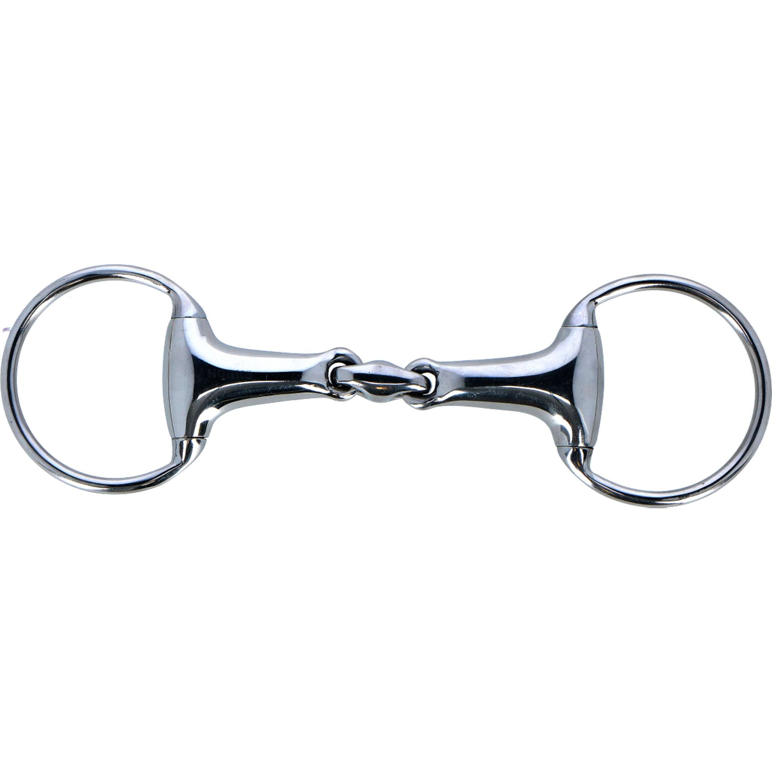 HORKA Mors à Olive Double Brisure Acier Inoxydable 21mm Acier inoxydable