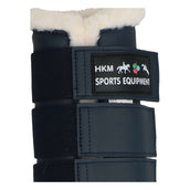 HKM Guêtres Comfort Bleu foncé