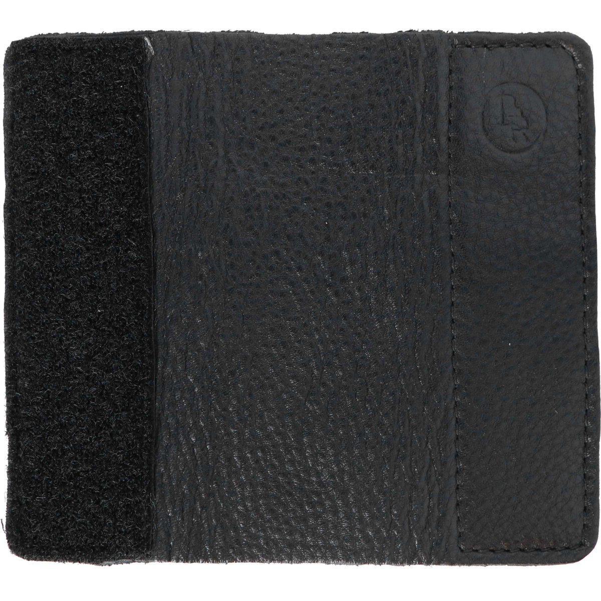 BR Fourreaux de Muserolles Cuir Souple avec Velcro Noir