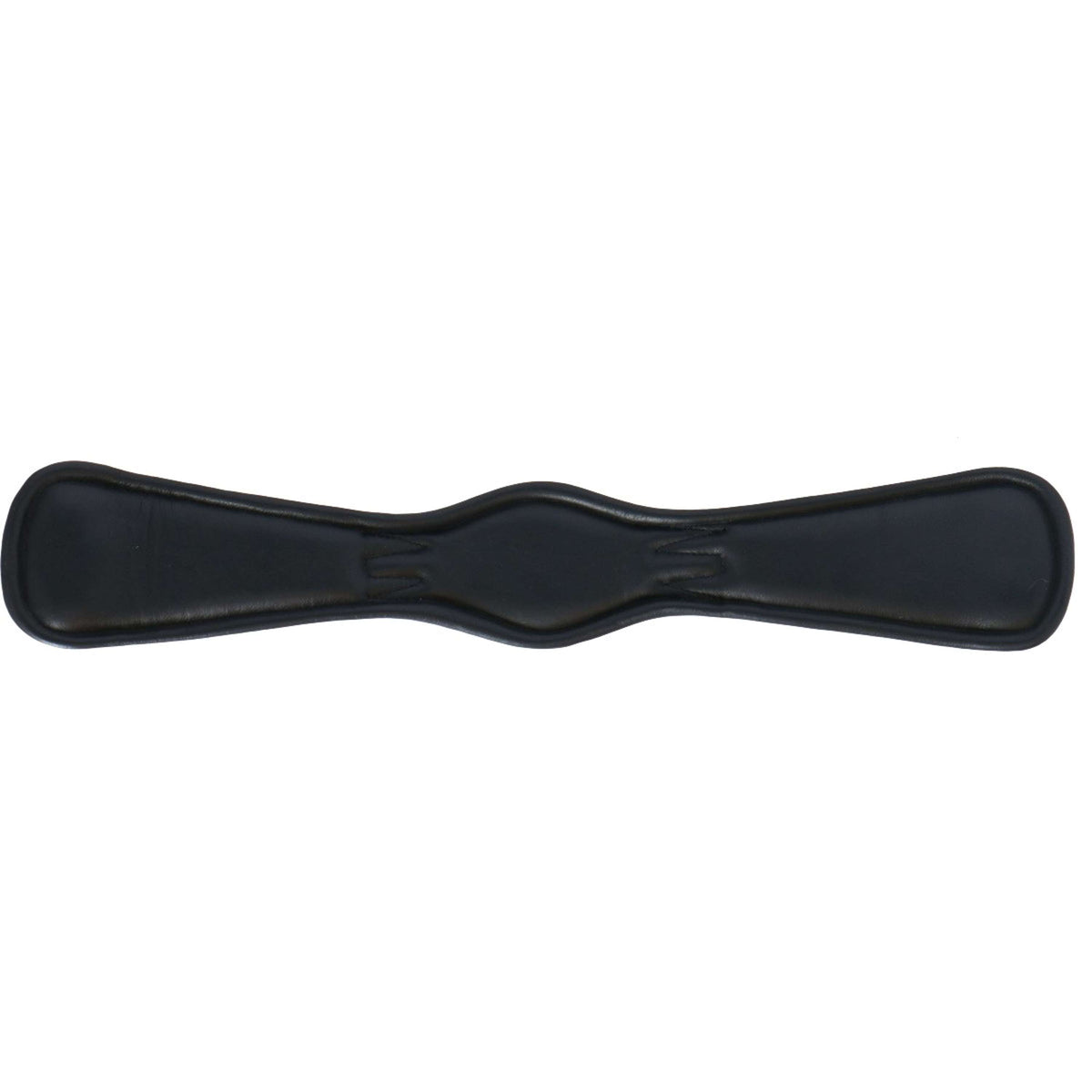 BR Sangle de Dressage Durham 2 Côtés Élastique Noir/Argent