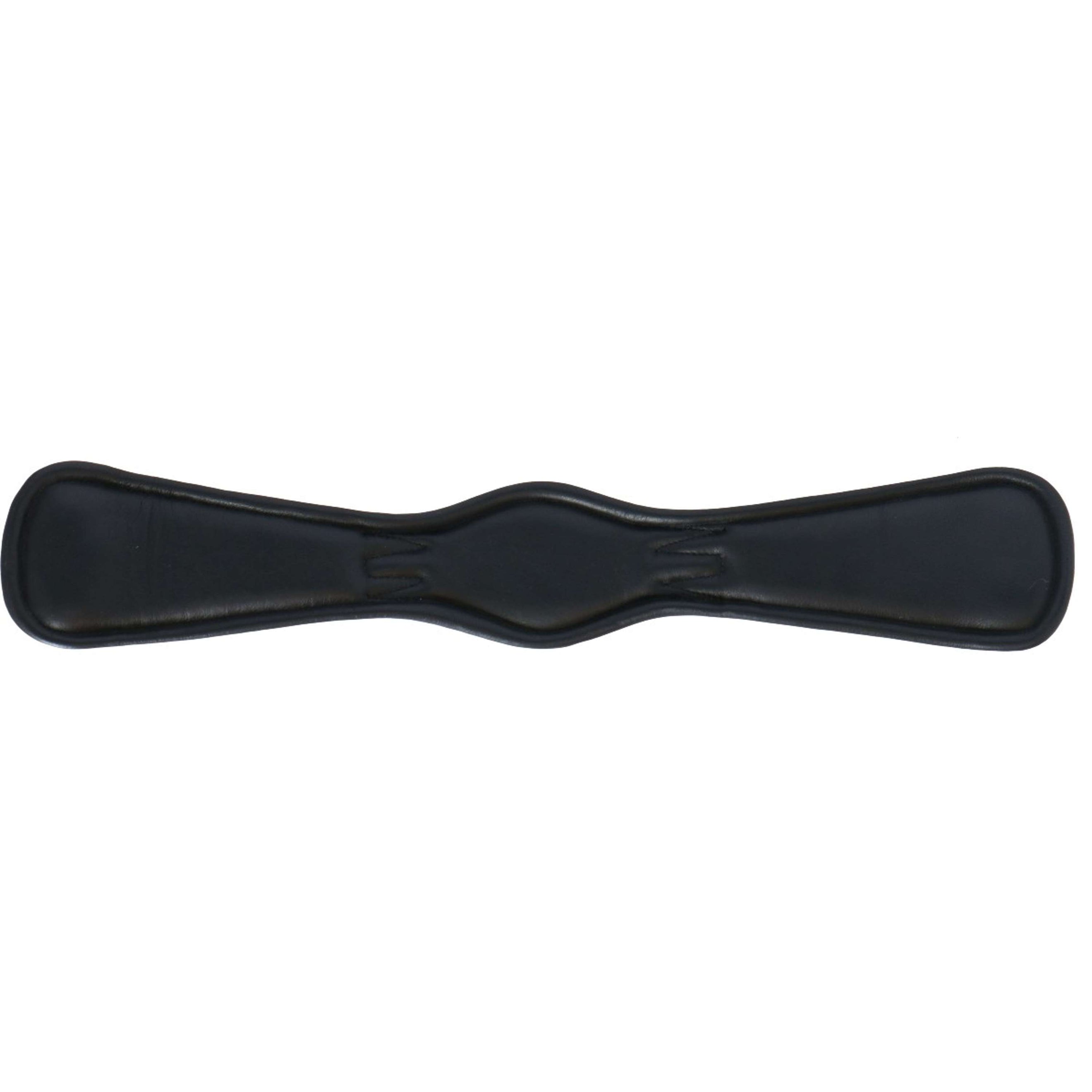 BR Sangle de Dressage Durham 2 Côtés Élastique Noir/Argent