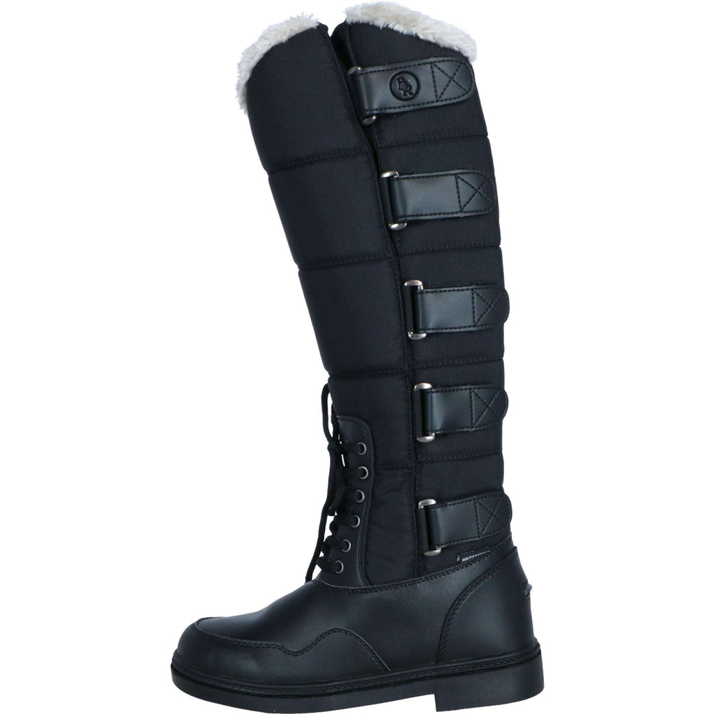 BR Bottes d'Équitation d'Hiver Siberia Noir