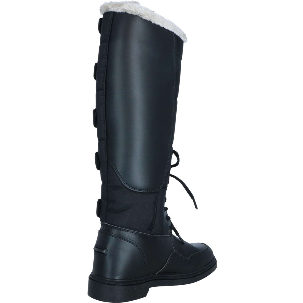 BR Bottes d'Équitation d'Hiver Siberia Noir