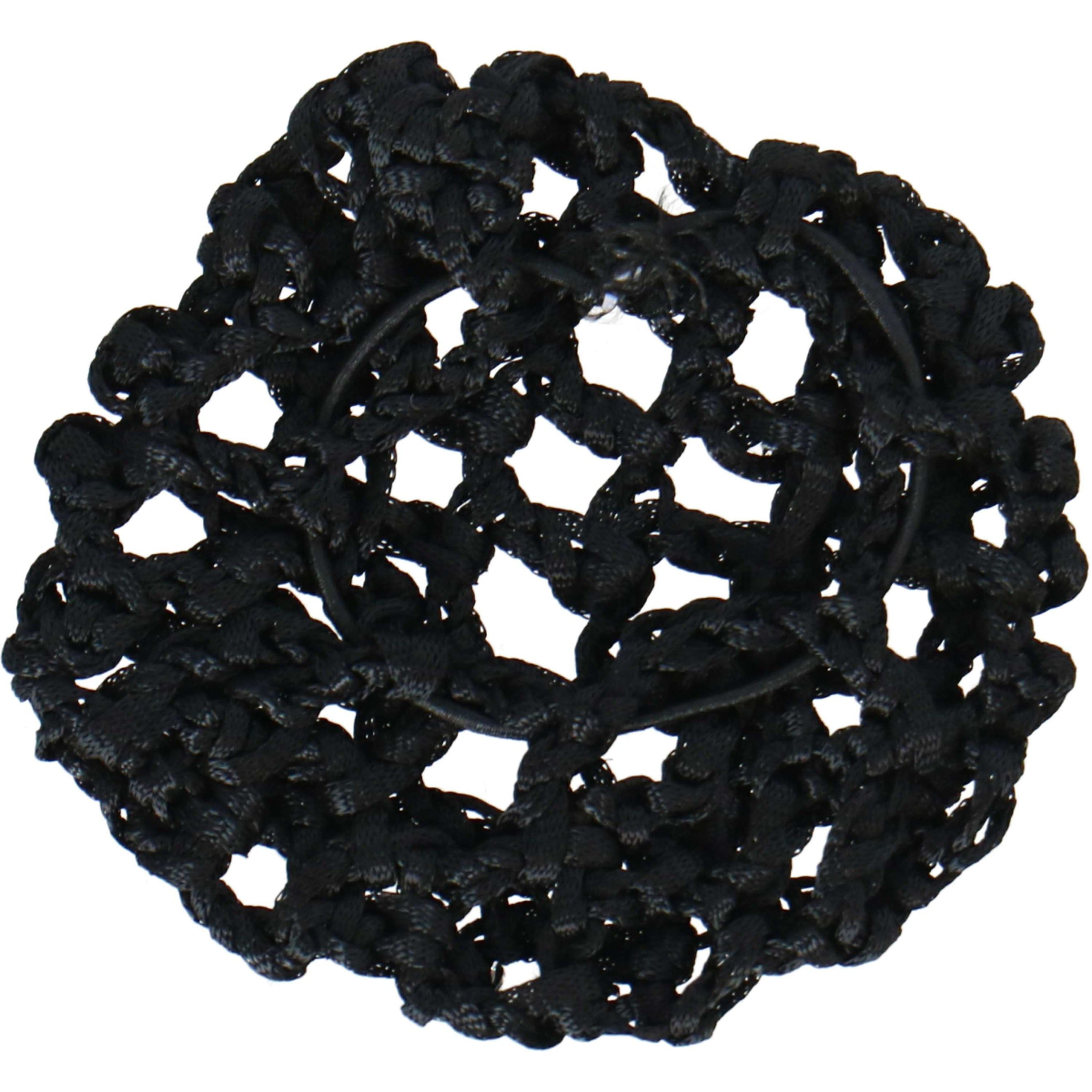 BR Filet à Cheveux avec Grandes Mailles et Pierres Diamant Noir BR Filet à Cheveux avec Grandes Mailles et Pierres Diamant Noir