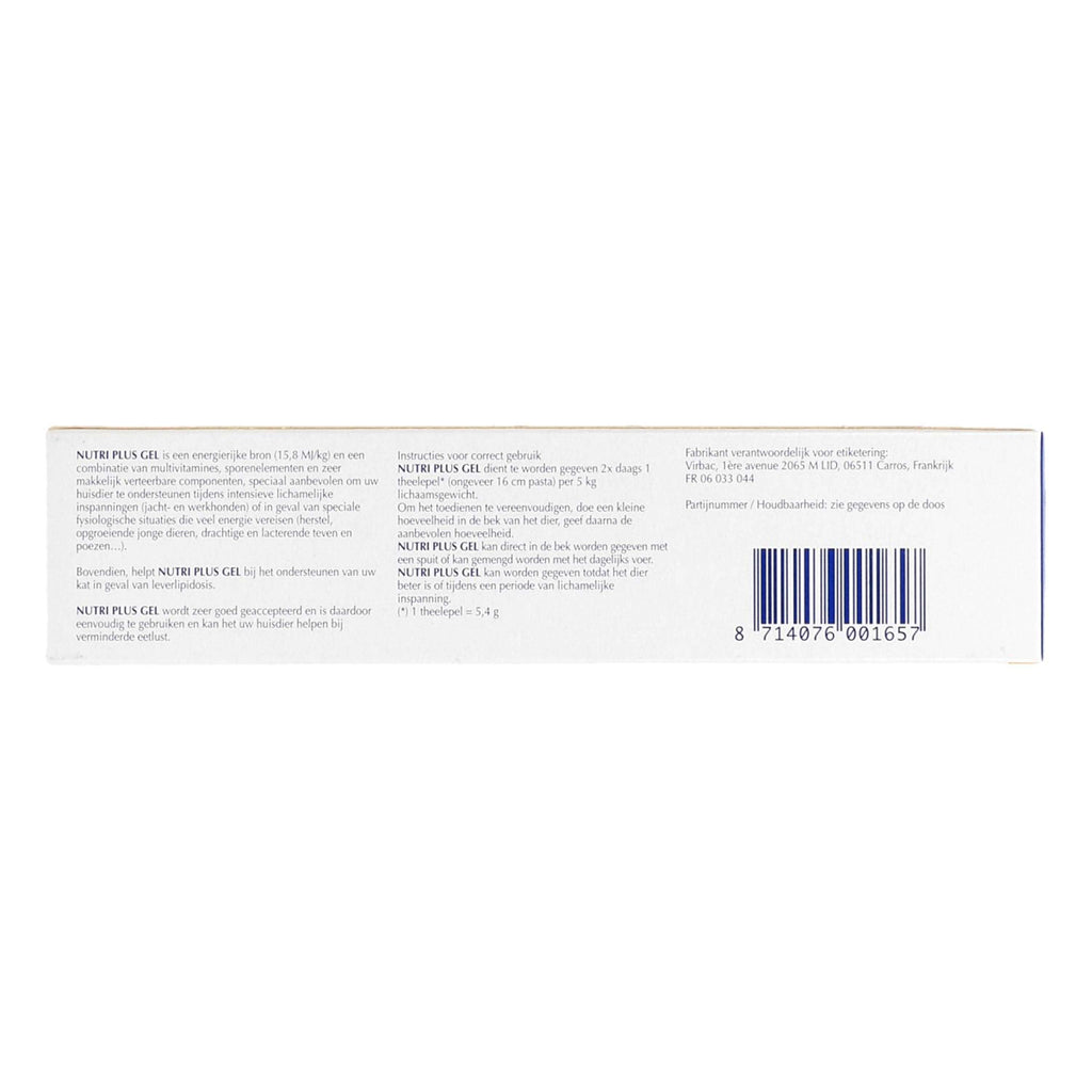 Virbac Gel Nutri Plus Chien/Chat