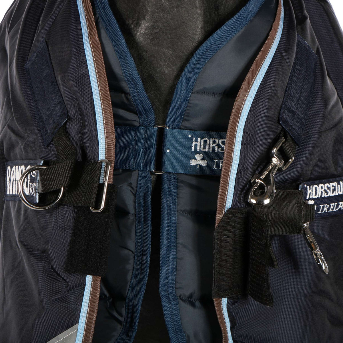 Rambo Couverture d'Hiver Duo 100g + 300g Marine/Bleu Ciel