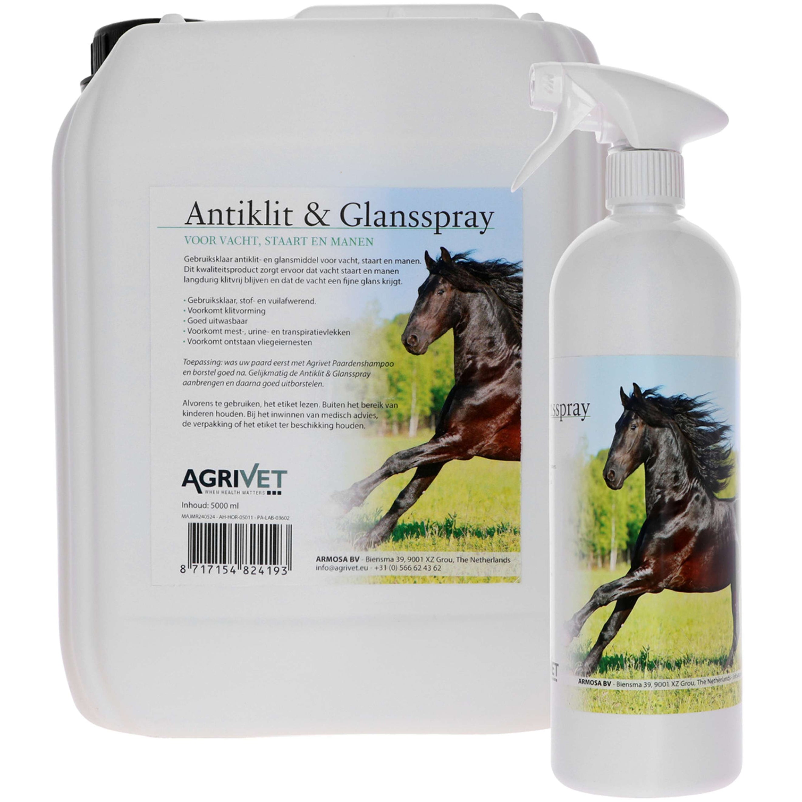 Agrivet Spray Démêlant/Brillance