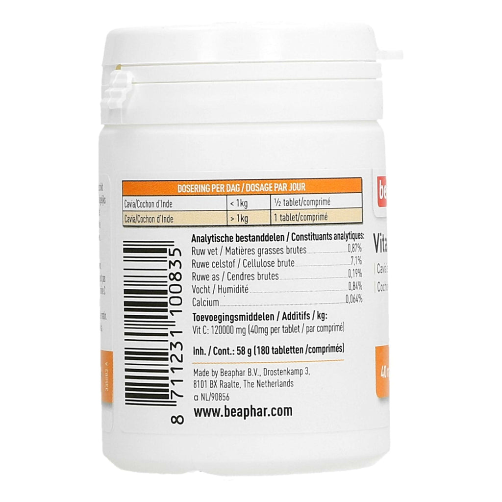 Beaphar Comprimés de Vitamine C Cavia