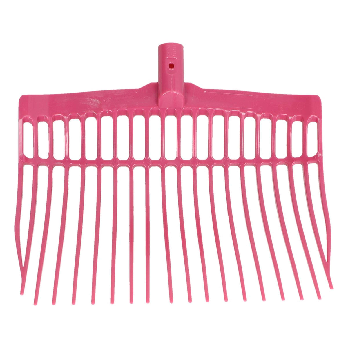Vplast Fourche à Fumier Plastique sans Manche Rose