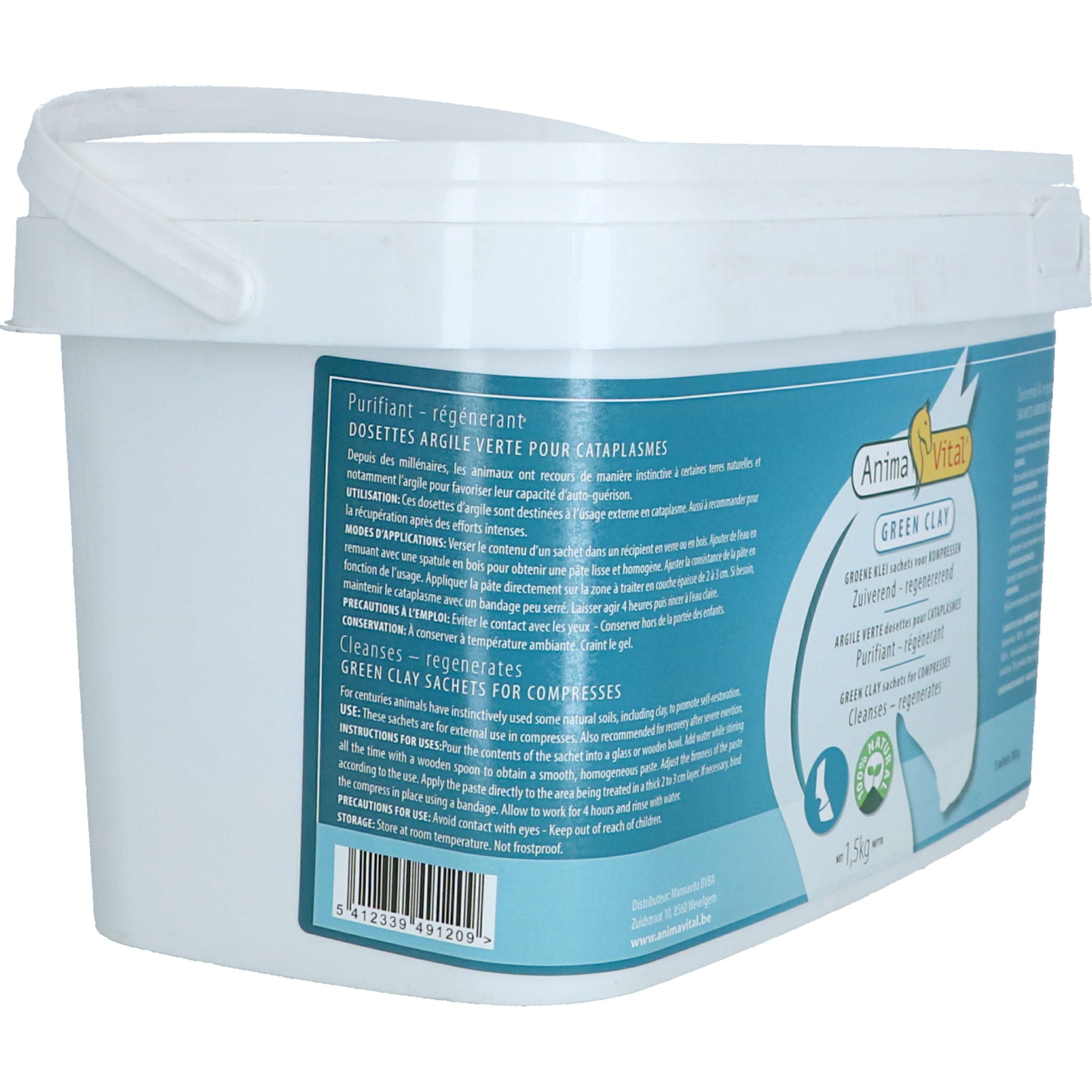 Animavital Argile Verte en Poudre Animavital Argile Verte en Poudre
