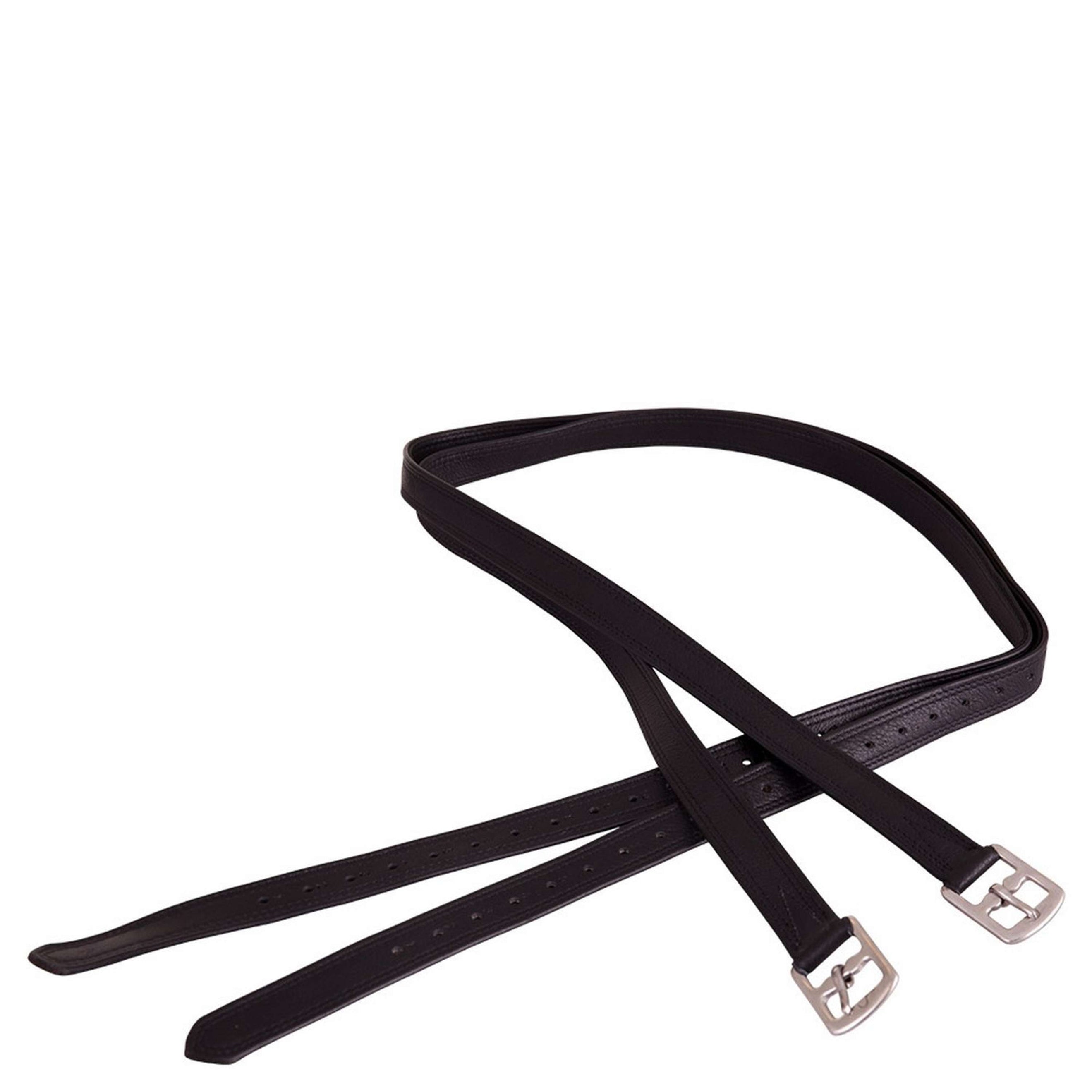 ANKY Étrivières Cuir Souple Et Housse pour Étriers Noir ANKY Étrivières Cuir Souple Et Housse pour Étriers Noir