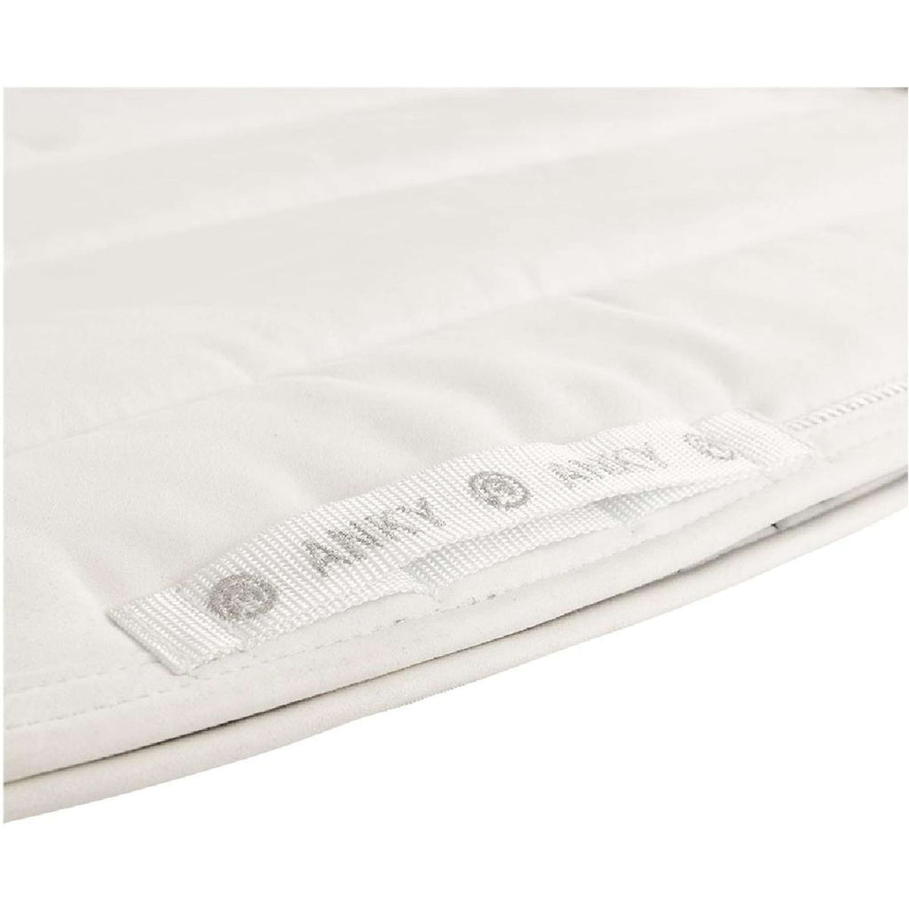 ANKY Tapis de Selle Anatomic Tech Dressage Blanc