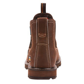Ariat Jodhpurs Groundbreaker Chelsea Waterproof Steel Toe Hommes Marron