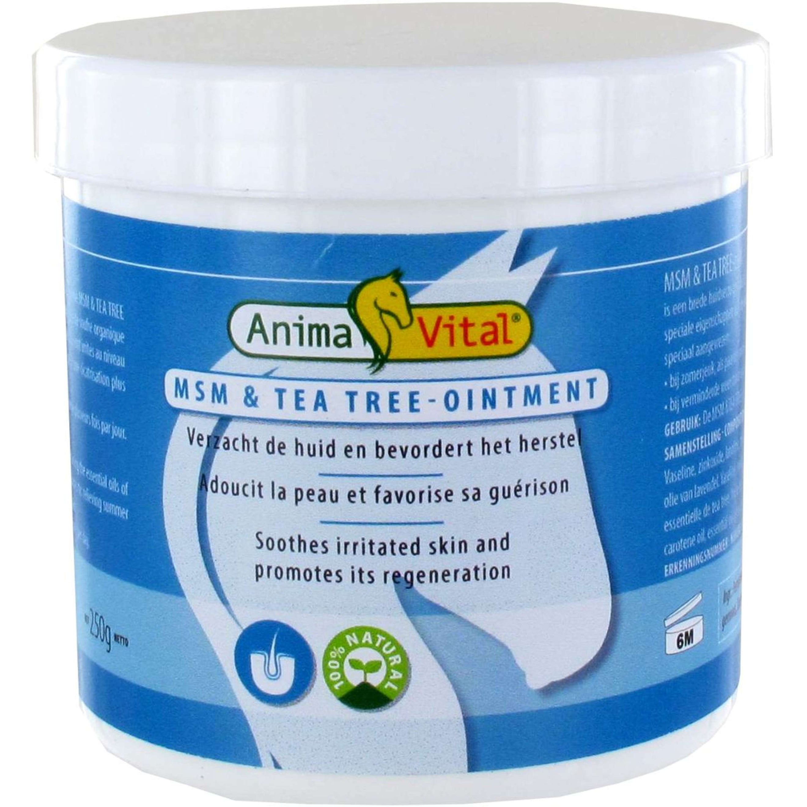 Animavital pommade MSM/Arbre à Thé Animavital pommade MSM/Arbre à Thé
