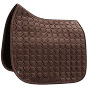 ANKY Tapis de Selle Check Velvet XB25003 Dressage Deep Taupe