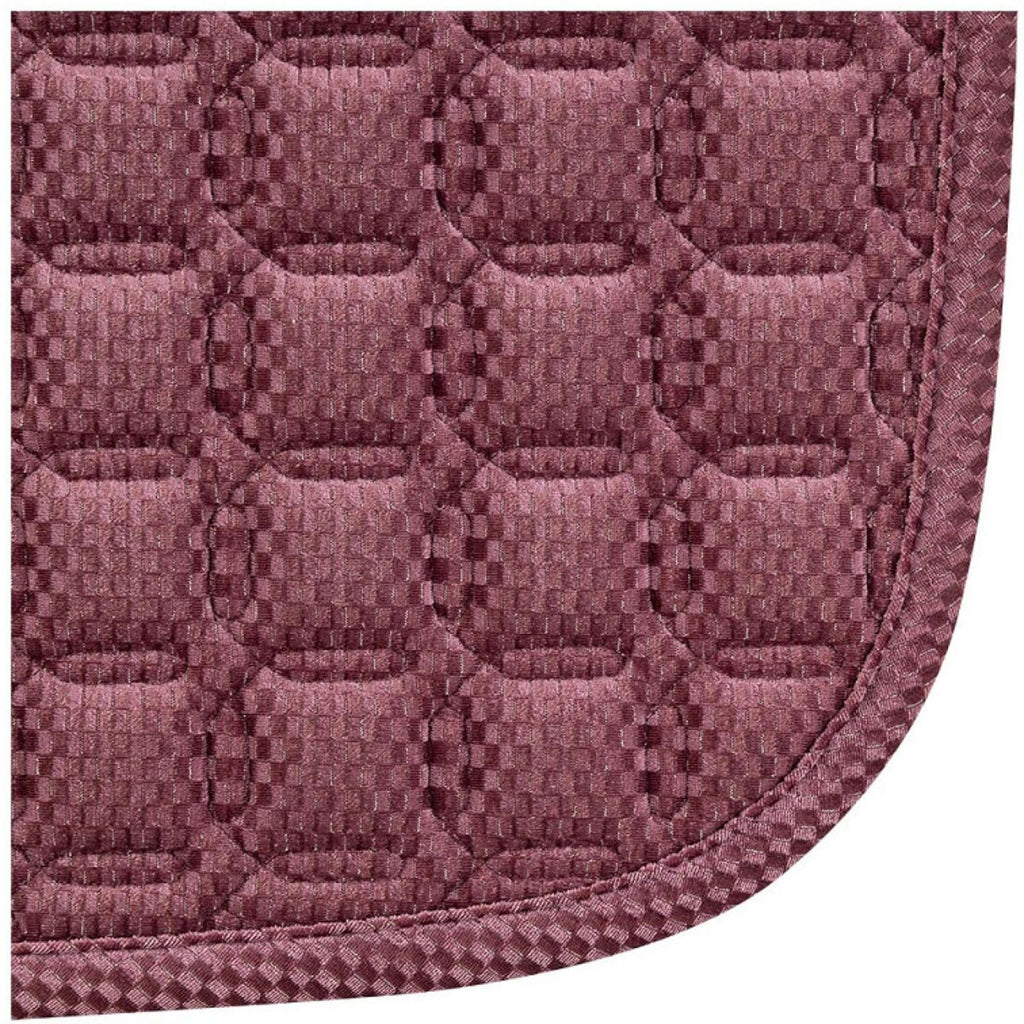 ANKY Tapis de Selle Check Velvet XB25003 Dressage Mellow Mauve