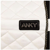 ANKY Tapis de Selle Presence XB25005 Dressage Blanc/Noir