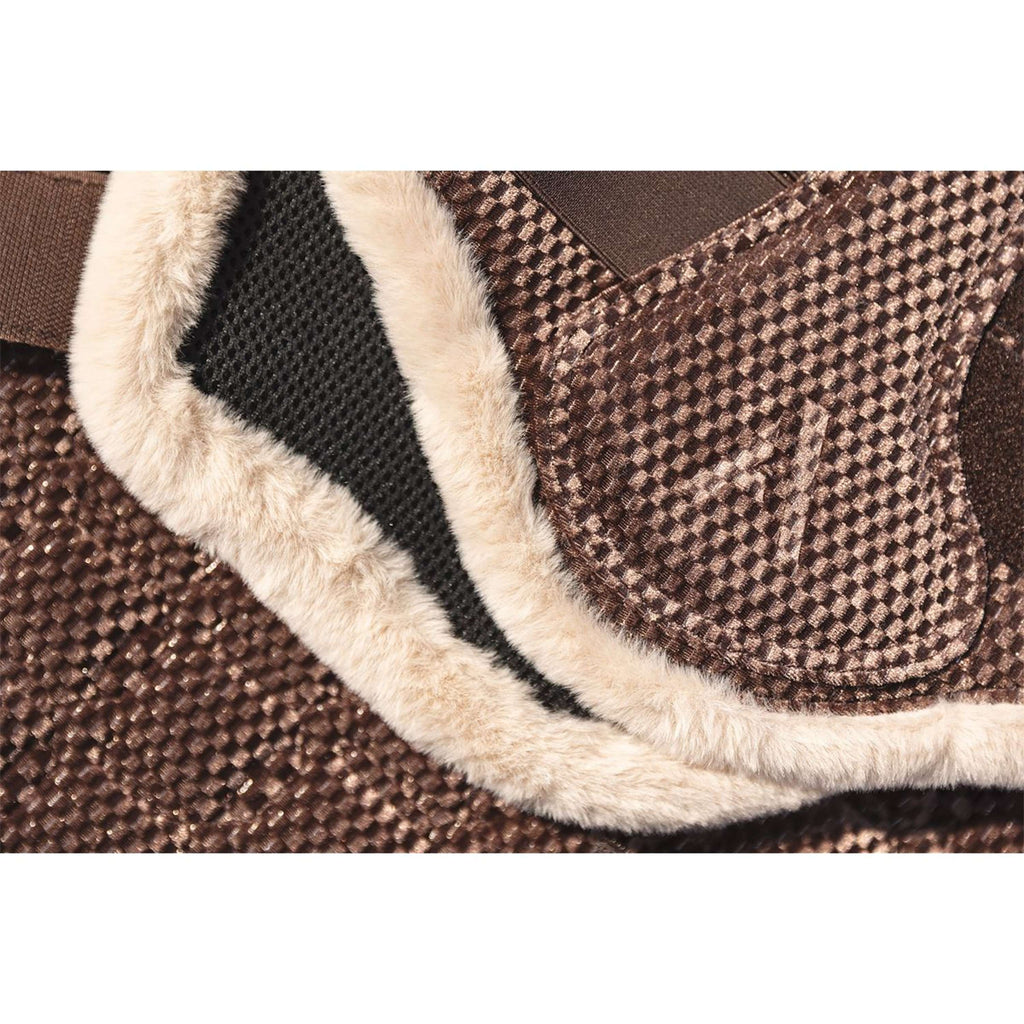 ANKY Dressage Boots Check Velvet ATB25005 Deep Taupe