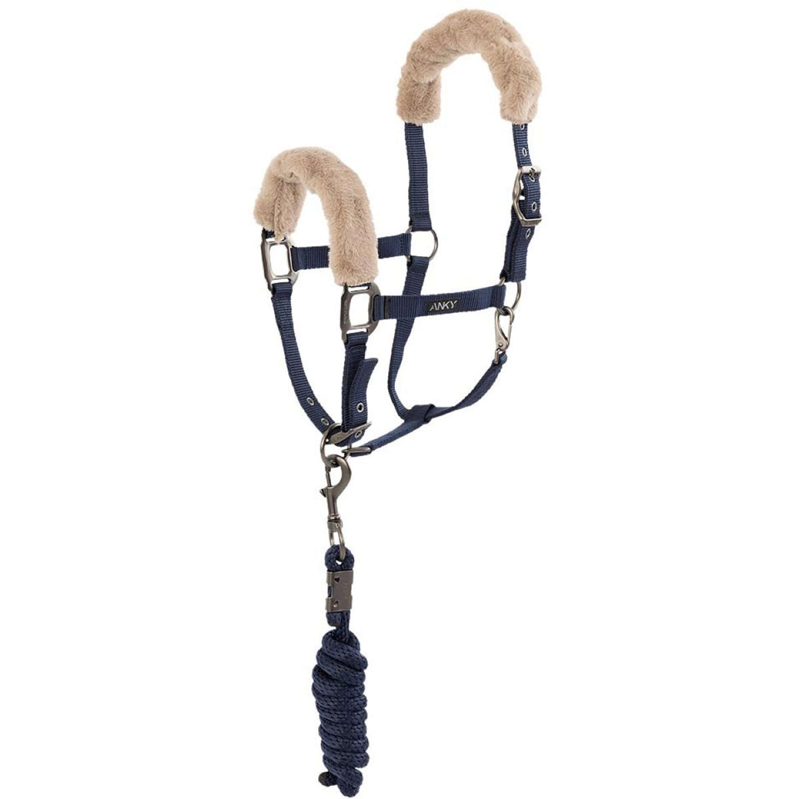 ANKY Ensemble Licol Check Velvet ATH25002 Midnight Blue