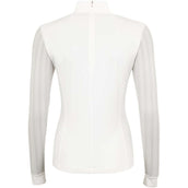 ANKY T-shirt de Concours Mesh Longues Manches Blanc