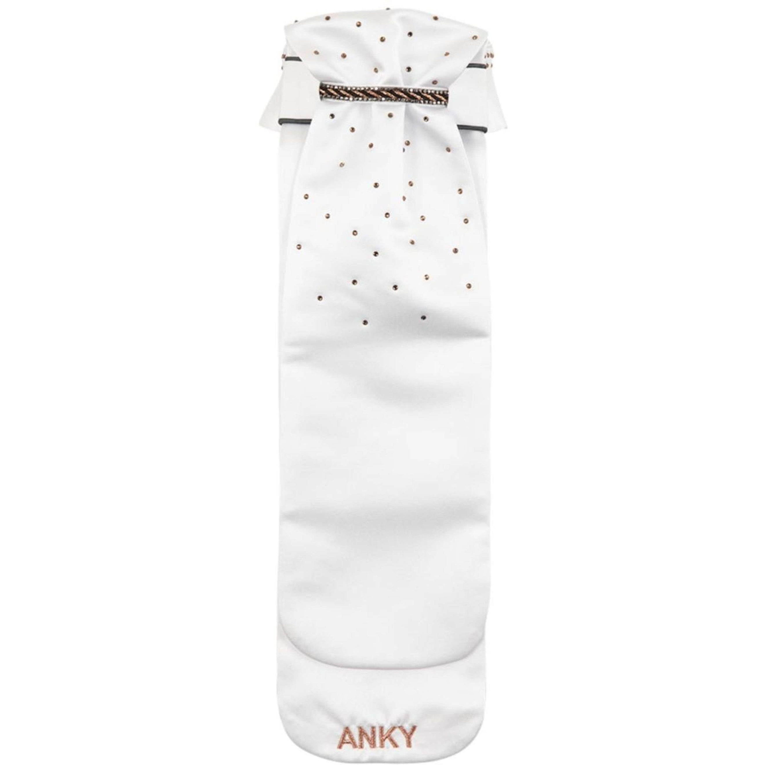 ANKY Plastron Multi-Fit Cols Détachables Blanc/Gris