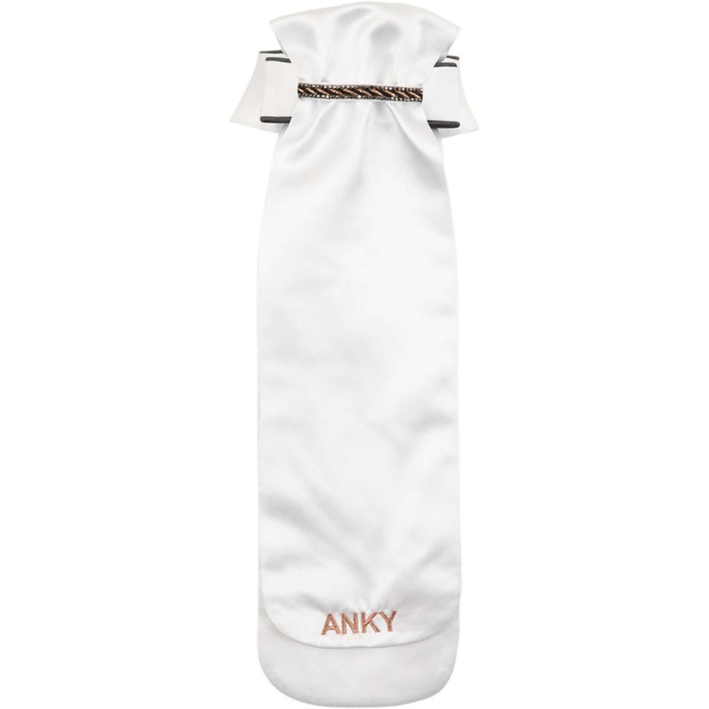 ANKY Plastron Multi-Fit Cols Détachables Blanc/Gris