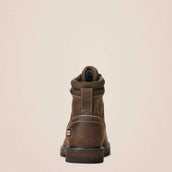 Ariat Chaussures d’extérieur Groundbreaker Lace Steel Toe Waterproof Hommes Marron foncé