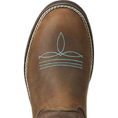 Ariat Bottes Western Delilah Round Toe Distressed Brown
