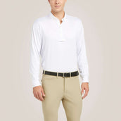 Ariat T-shirt de Concours Tek Long Sleeve Hommes Blanc