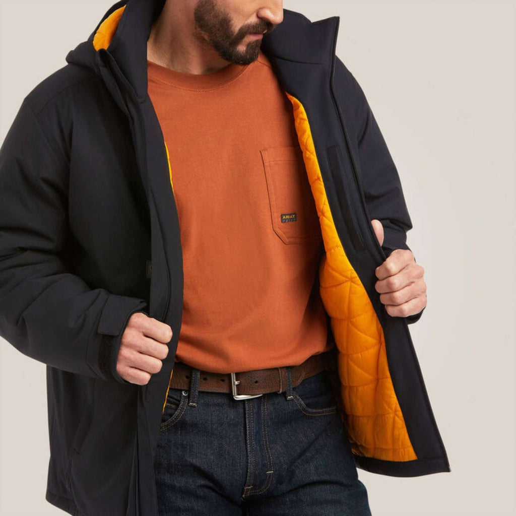 Ariat Veste Rebar Storm Fighter 2.0 Waterproof Hommes Noir