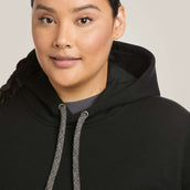 Ariat Pull col Hoodie Rebar Graphic Femme Noir/Violet
