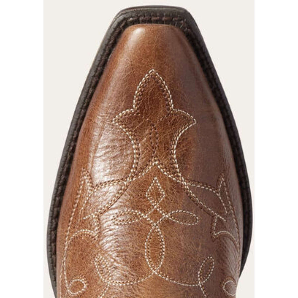 Ariat Bottes Western Heritage D Toe StretchFit Femme Dark Tan