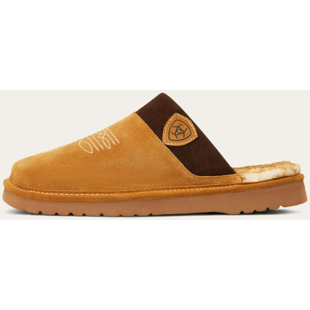 Ariat Pantoufle Silversmith Hommes Châtaigne