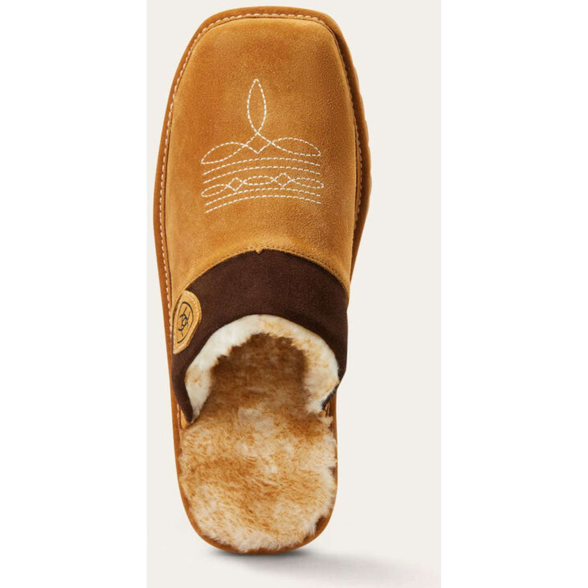 Ariat Pantoufle Silversmith Hommes Châtaigne