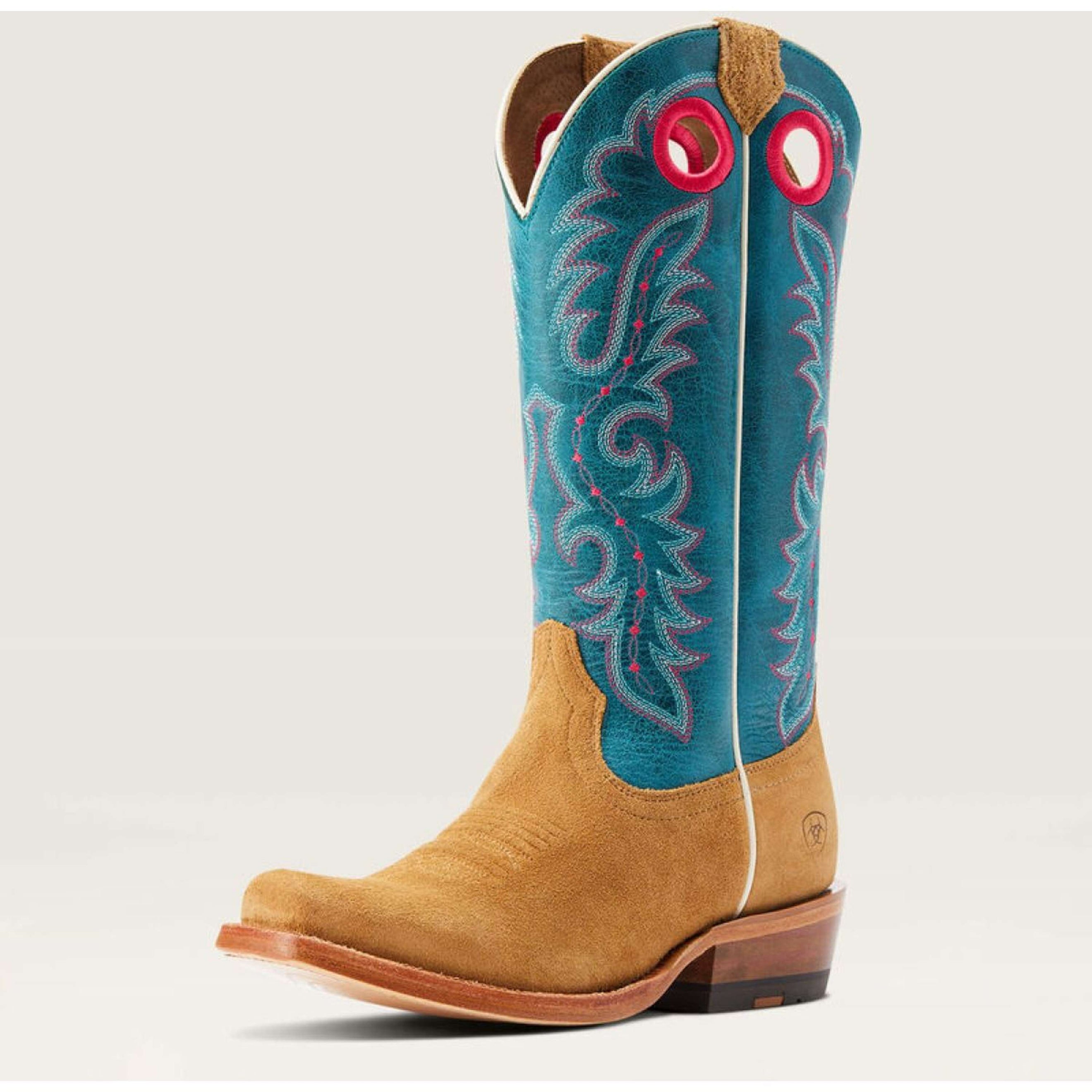 Ariat Bottes Western Futurity Boon Femme Buckskin Roughout