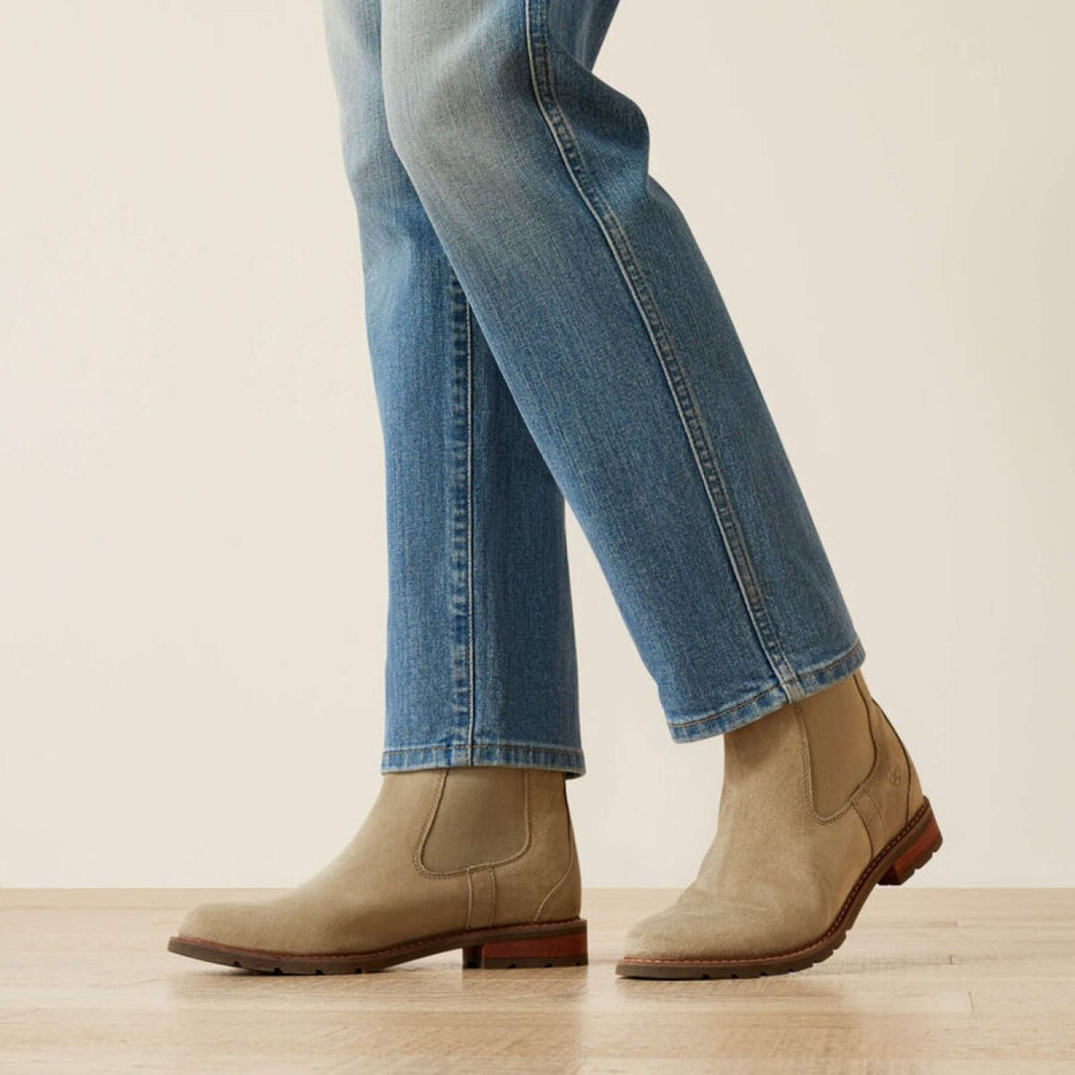 Ariat Jeans High Rise Bridle Slim Straight Leg Femme Abeline