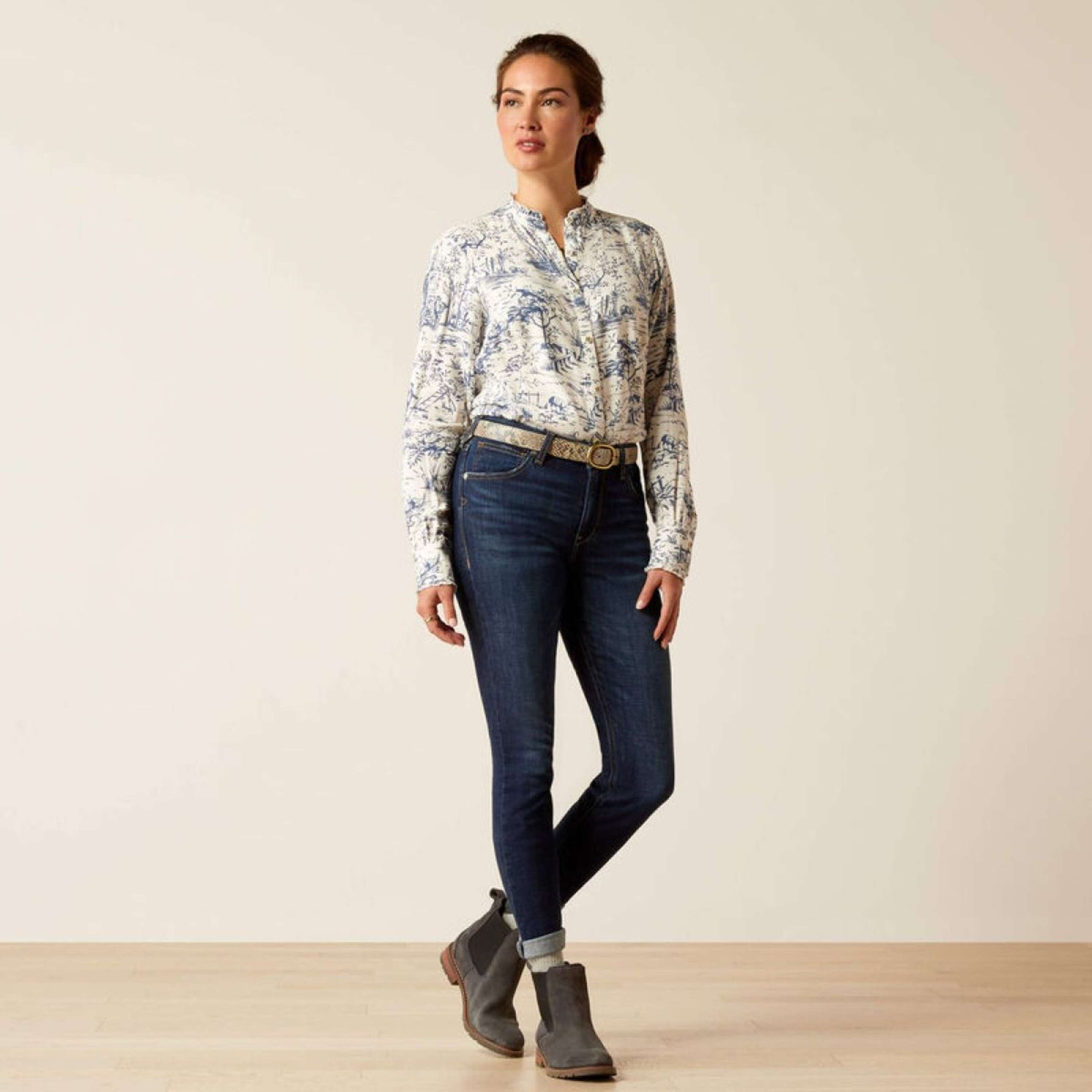 Ariat Jeans High Rise Bridle Skinny Femme Puerto Rico