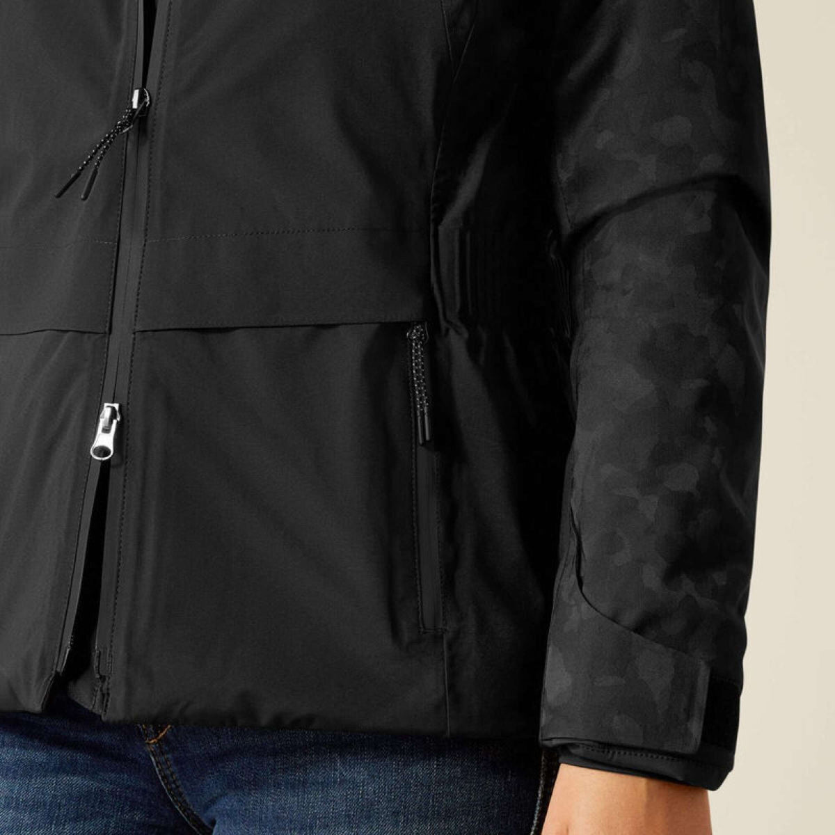 Ariat Veste Valor 2.0 Waterproof Femme Noir/Camouflage