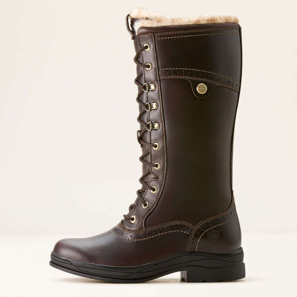 Ariat Bottes d'Extérieur Wythburn II Sherpa Waterproof Femme Dark Mocha